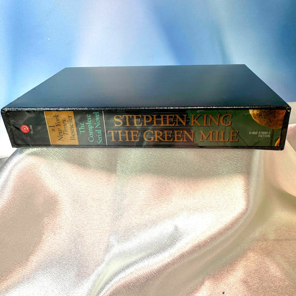 New VTG Stephen King The Green Mile Box Set Novel Black Slipcase Horror Sealed